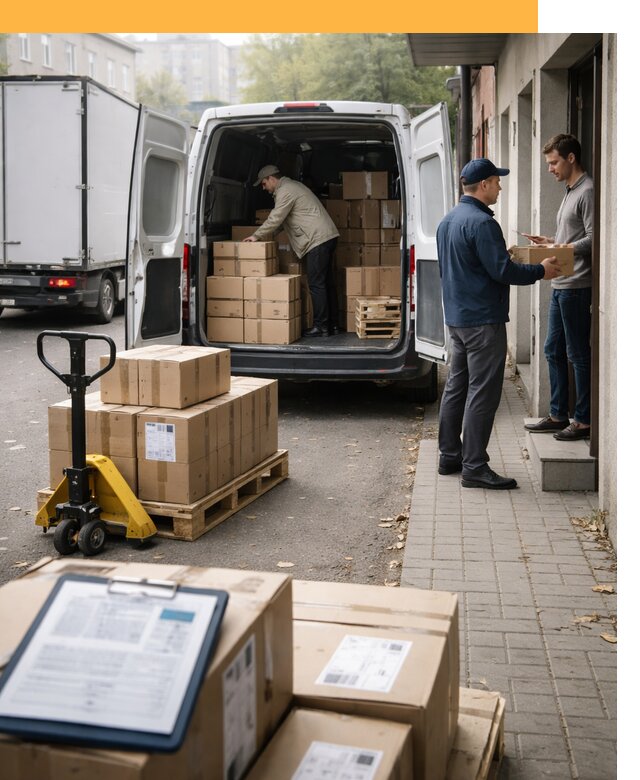 Доставка грузов от двери до двери с таможней от 45657 руб.