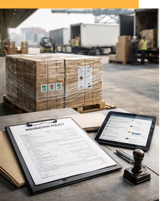 Страхование международных грузов от 3551 руб, полная защита