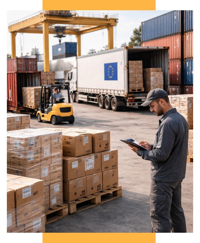 Доставка грузов из Европы от 12175 р., логистика СетСервис-Длг