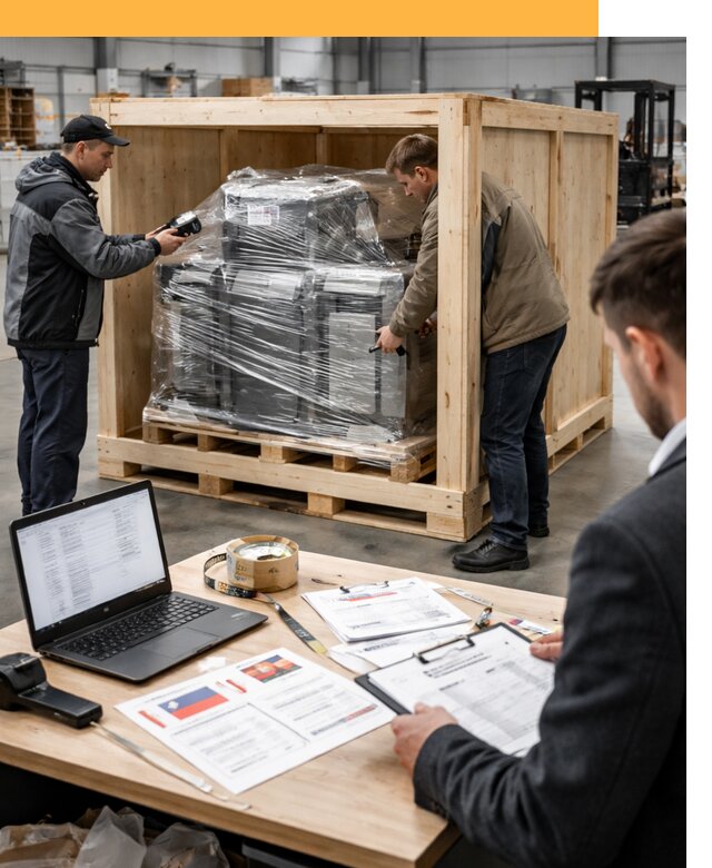 Доставка промышленного оборудования из США от 65949 руб