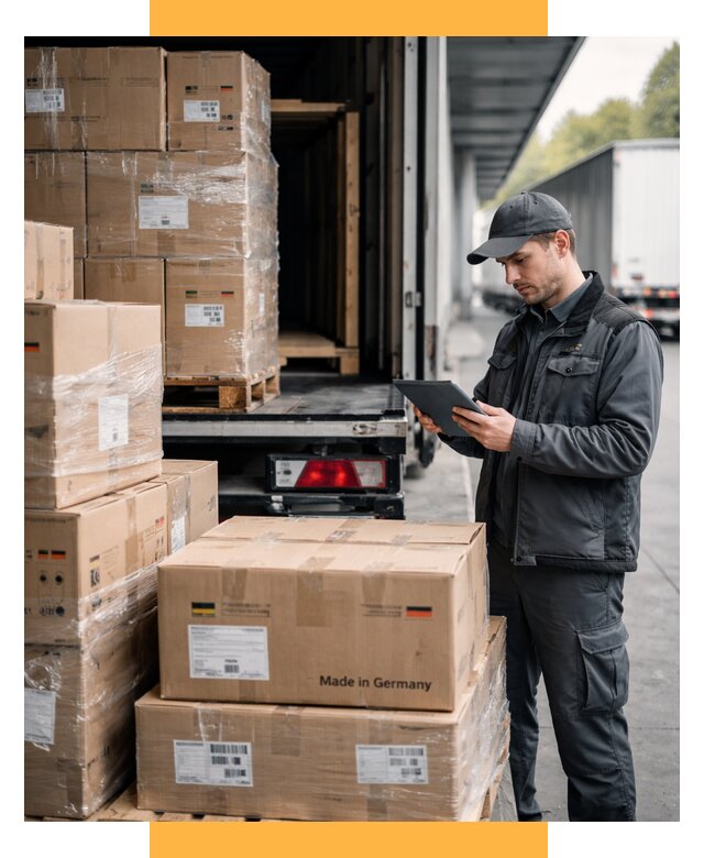 Доставка грузов из Германии от 45657 р. быстро - СетСервис-Длг