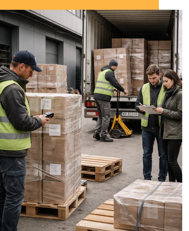 Доставка грузов из Польши: морем, авто и авиа от 7610