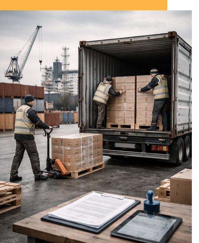 Доставка грузов из Латвии от 25365 руб, морская, авто, авиа