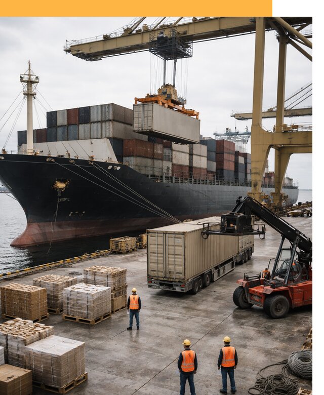 Морские перевозки из Индии: доставка FCL/LCL, таможня от 121752