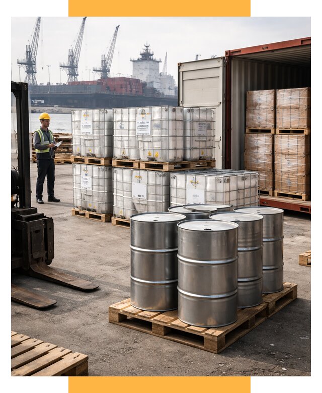 Доставка химического сырья из Индии от 253650 р. | СетСервис-Длг