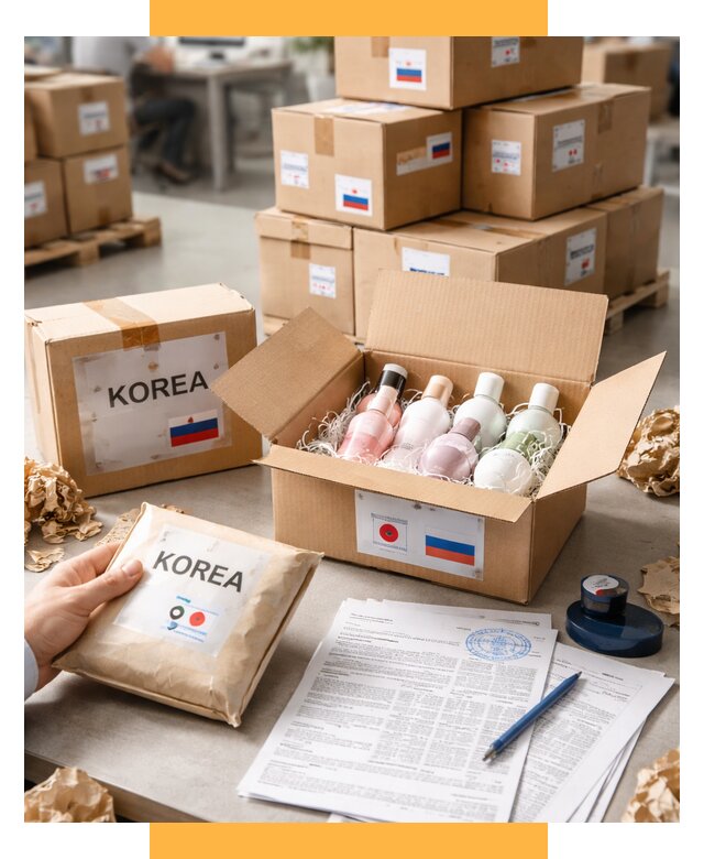 Доставка косметики из Кореи от 8624 р. под ключ | СетСервис-Длг