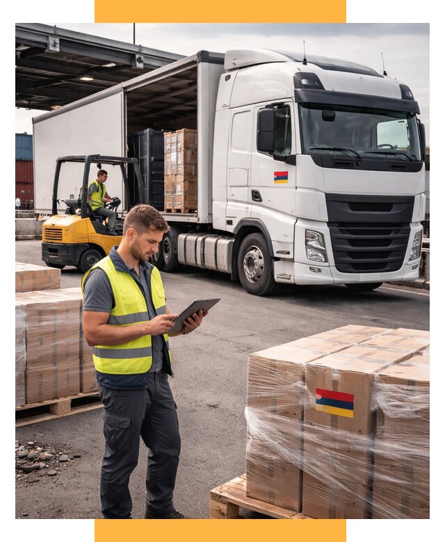 Автоперевозки из Армении от 96387 р. — услуги СетСервис-Длг