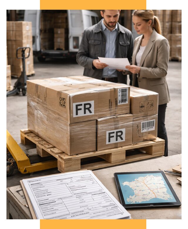 Доставка грузов в Францию от 25365 р., логистика СетСервис-Длг