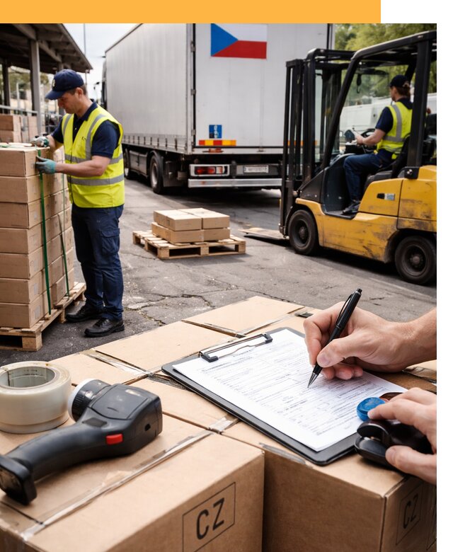 Доставка грузов в Чехию от 35511 руб, международные перевозки