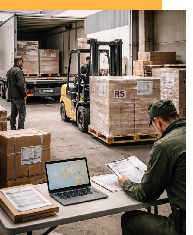 Доставка грузов в Сербию от 45657 руб, международные перевозки