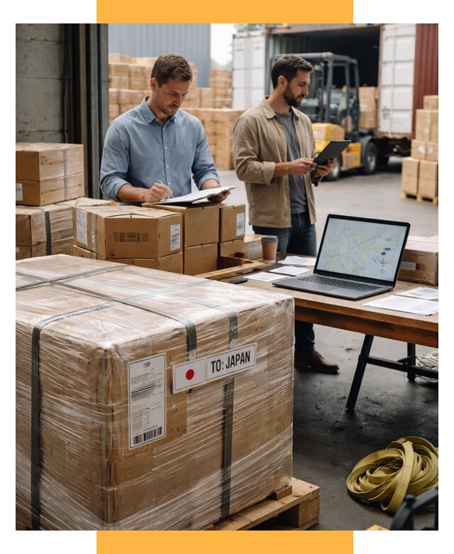 Доставка грузов в Японию от 25365 р., логистика СетСервис-Длг
