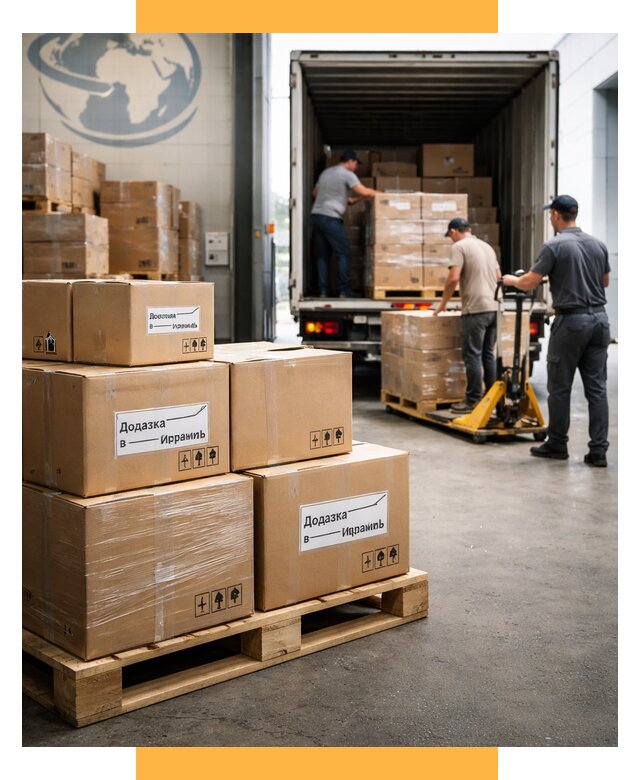 Доставка грузов в Израиль и экспорт от 45657 р. СетСервис-Длг