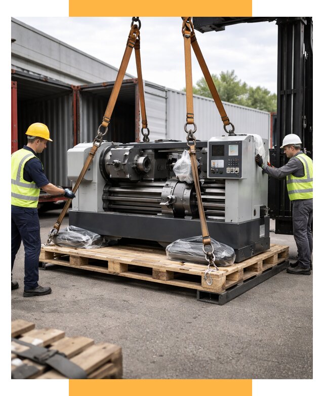 Перевозка станков и таможня от 60876 р. | СетСервис-Длг логистика