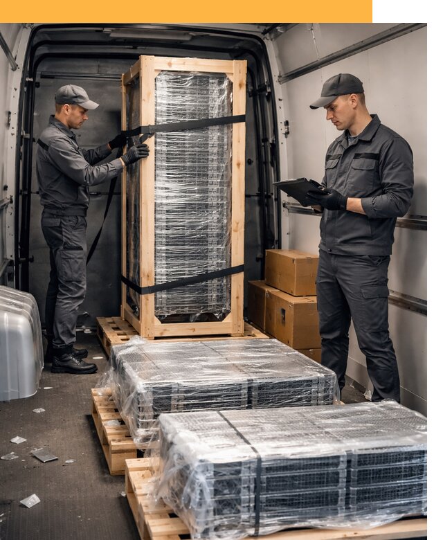 Международная перевозка серверного оборудования от 7102 руб за ед