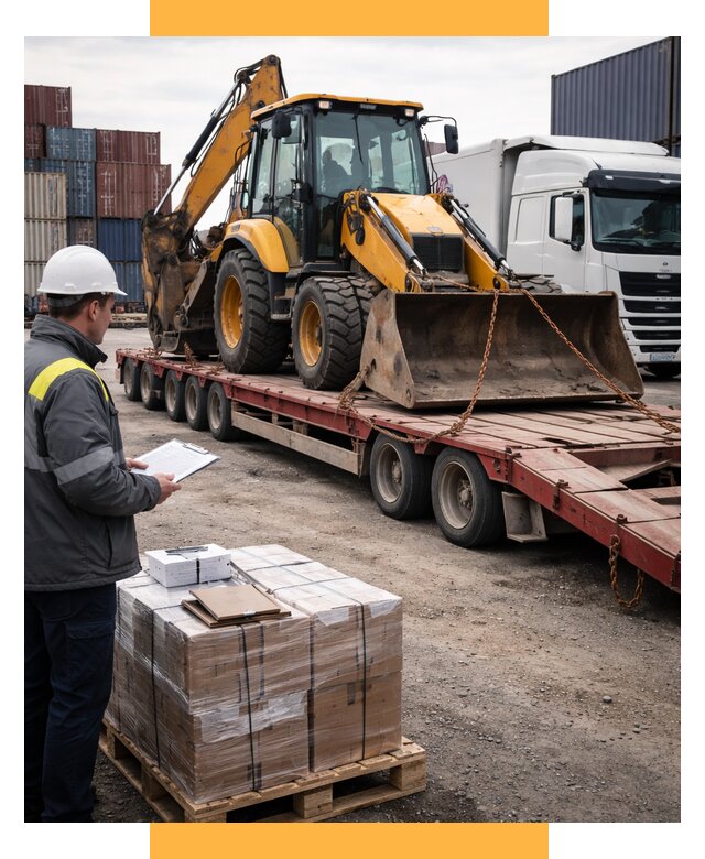 Международная перевозка спецтехники от 45657 р., СетСервис-Длг