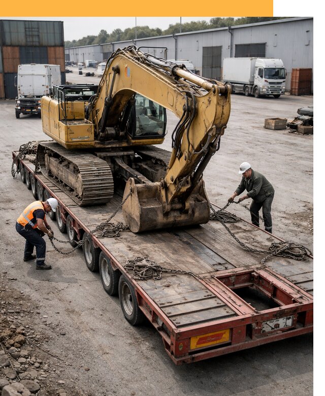 Перевозка спецтехники по России и миру от 45657 руб