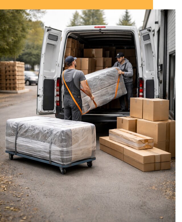 Перевозка мебели по России и за рубеж с таможней от 7610