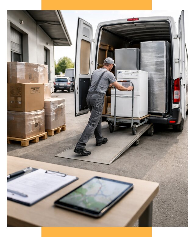 Перевозка бытовой техники от 6595 р. - логистика СетСервис-Длг