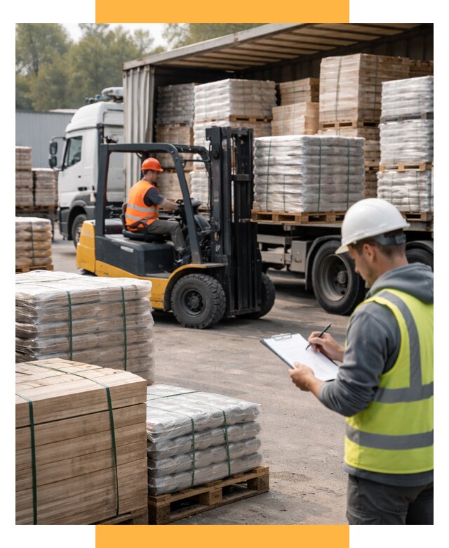 Перевозка строительных материалов от 5580 р. | СетСервис-Длг