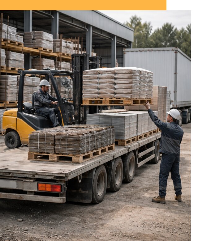 Перевозка строительных материалов по миру от 5580 руб