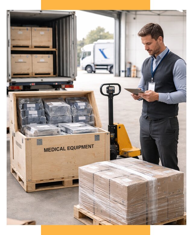 Перевозка медицинского оборудования от 15219 р. в СетСервис-Длг