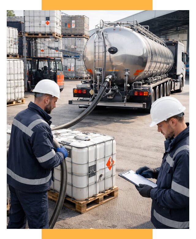 Перевозка химического сырья от 8624 р. Логистика СетСервис-Длг