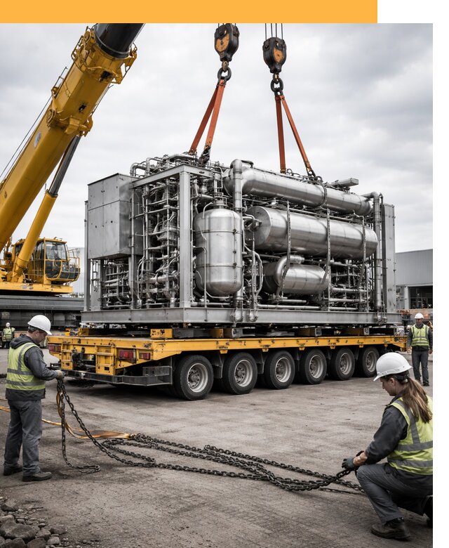 Перевозка тяжеловесных грузов по миру от 152190 руб