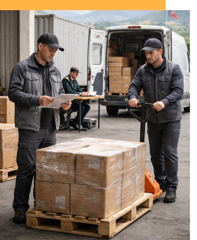 Доставка грузов через Армению, быстрая таможенная очистка от 25365