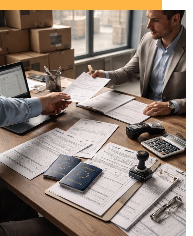 Таможенное оформление грузов из Европы от 8624 руб