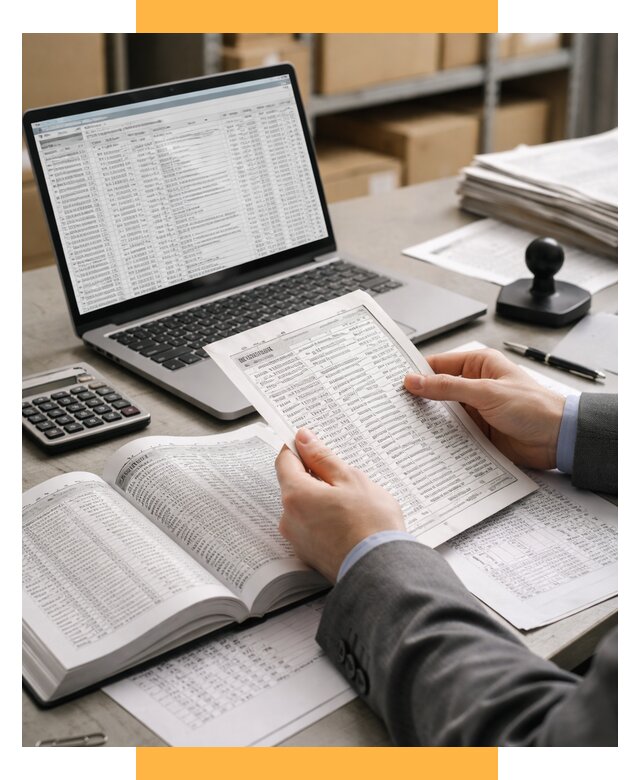 Подбор и проверка кода ТН ВЭД от 2537 р. - СетСервис-Длг