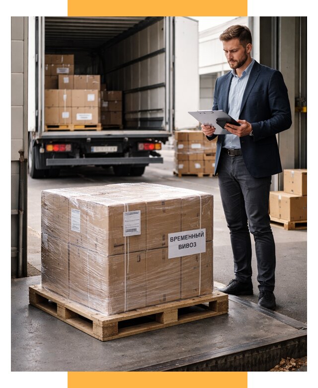Временный вывоз товаров под ключ от 8117 р. | СетСервис-Длг