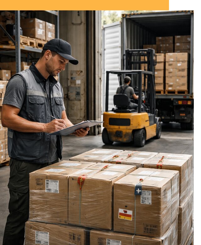 Реэкспорт товаров с таможенным оформлением и доставкой от 12175