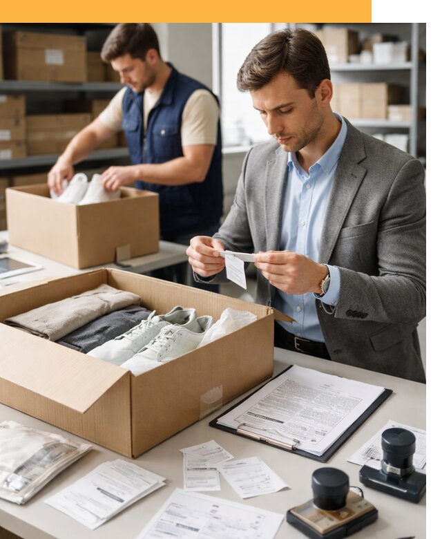 Таможенное оформление одежды и обуви по выгодной цене от 6595 руб