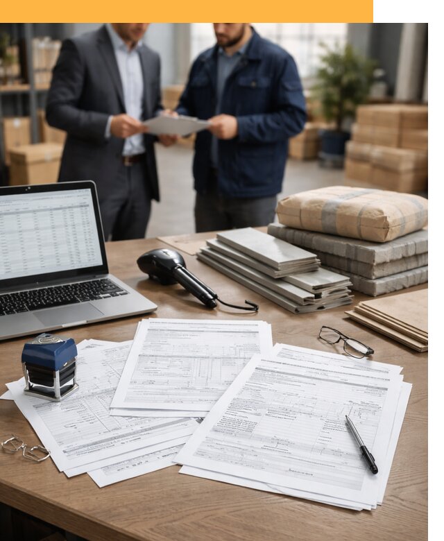 Таможенное оформление строительных материалов от 8624 руб.