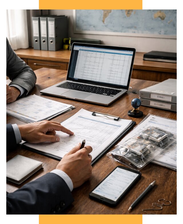 Проверка поставщика за рубежом от 8624 р. | СетСервис-Длг аудит