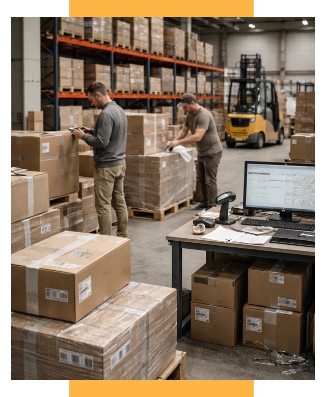 Склад консолидации в Европе от 6595 р., услуги СетСервис-Длг